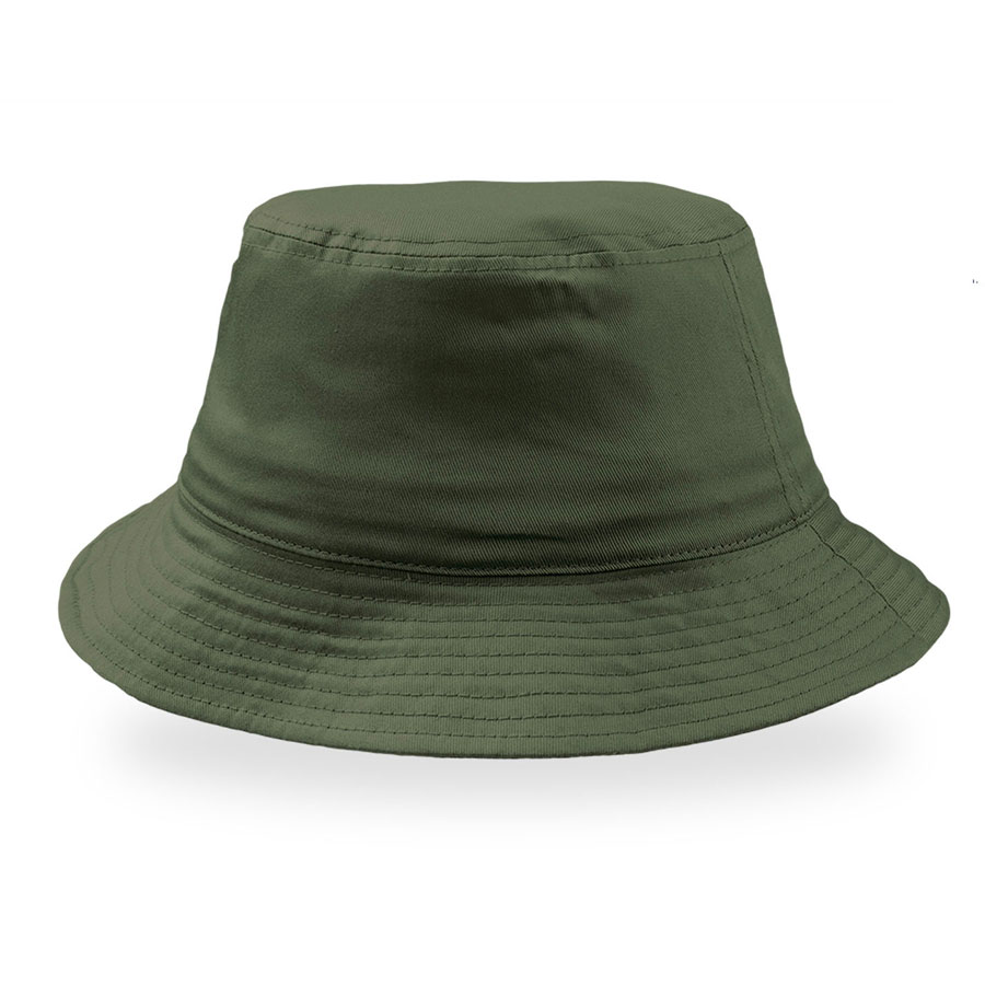Панама BUCKET COTTON 180, оливковый-0