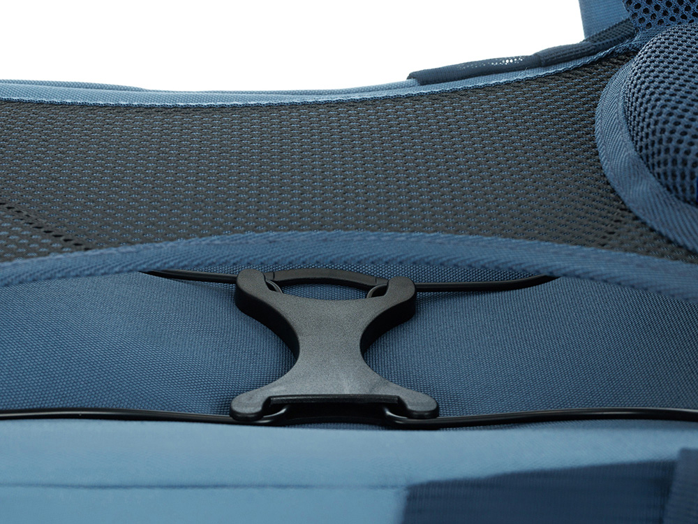 Туристический рюкзак TORBER КЕМПИНГ, синий, полиэстер, 31 х 51 х 14 см-9
