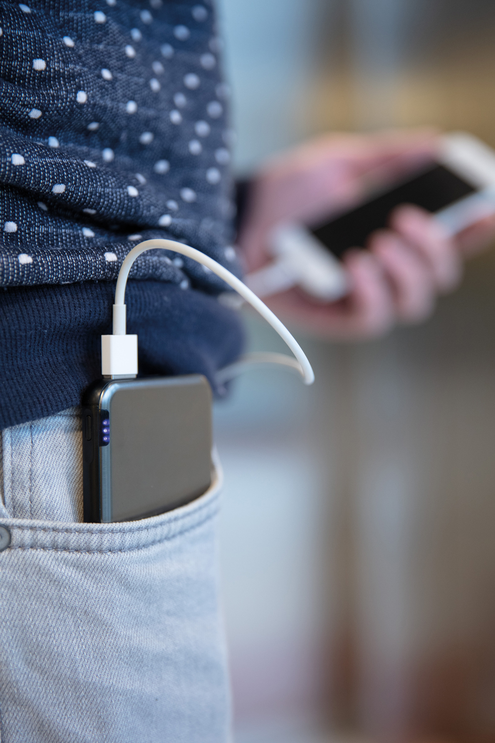 Карманный внешний аккумулятор на 5000 мАч-9