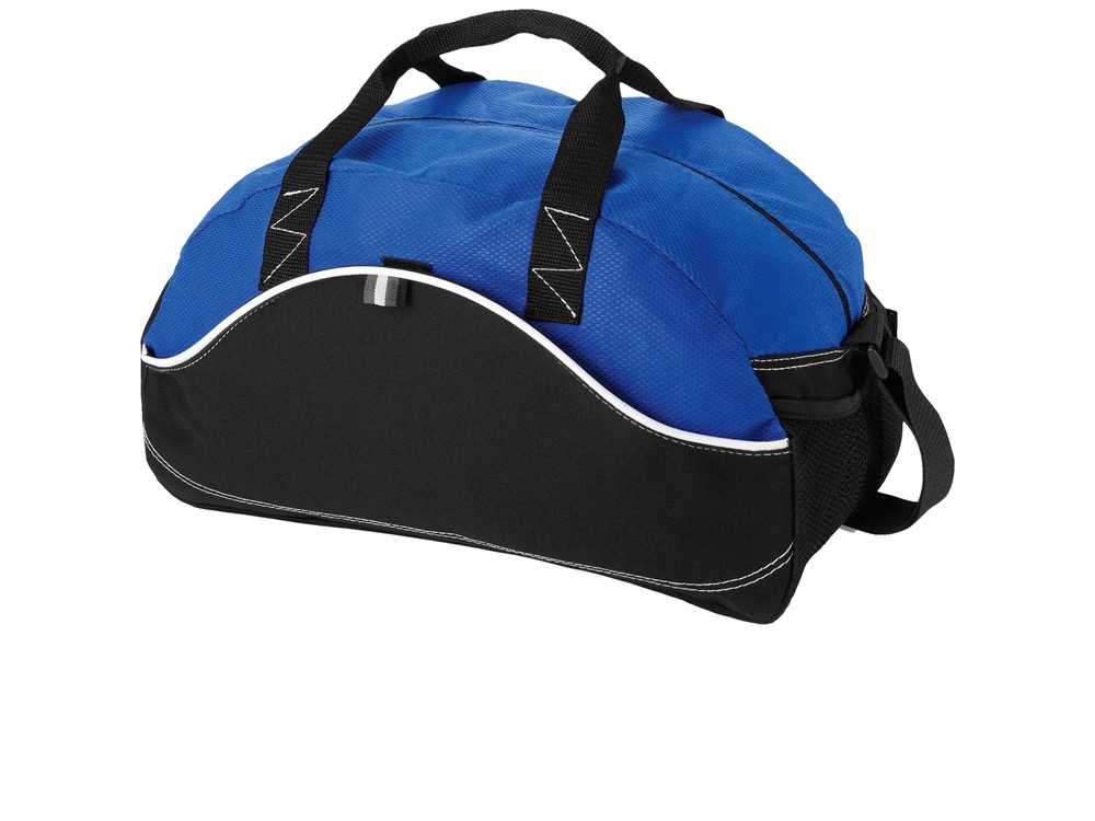 Сумка спортивная Boomerang, черный/ярко-синий-0