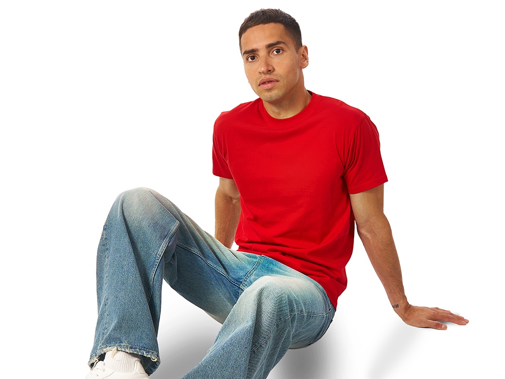 Футболка Super club мужская, красный-1