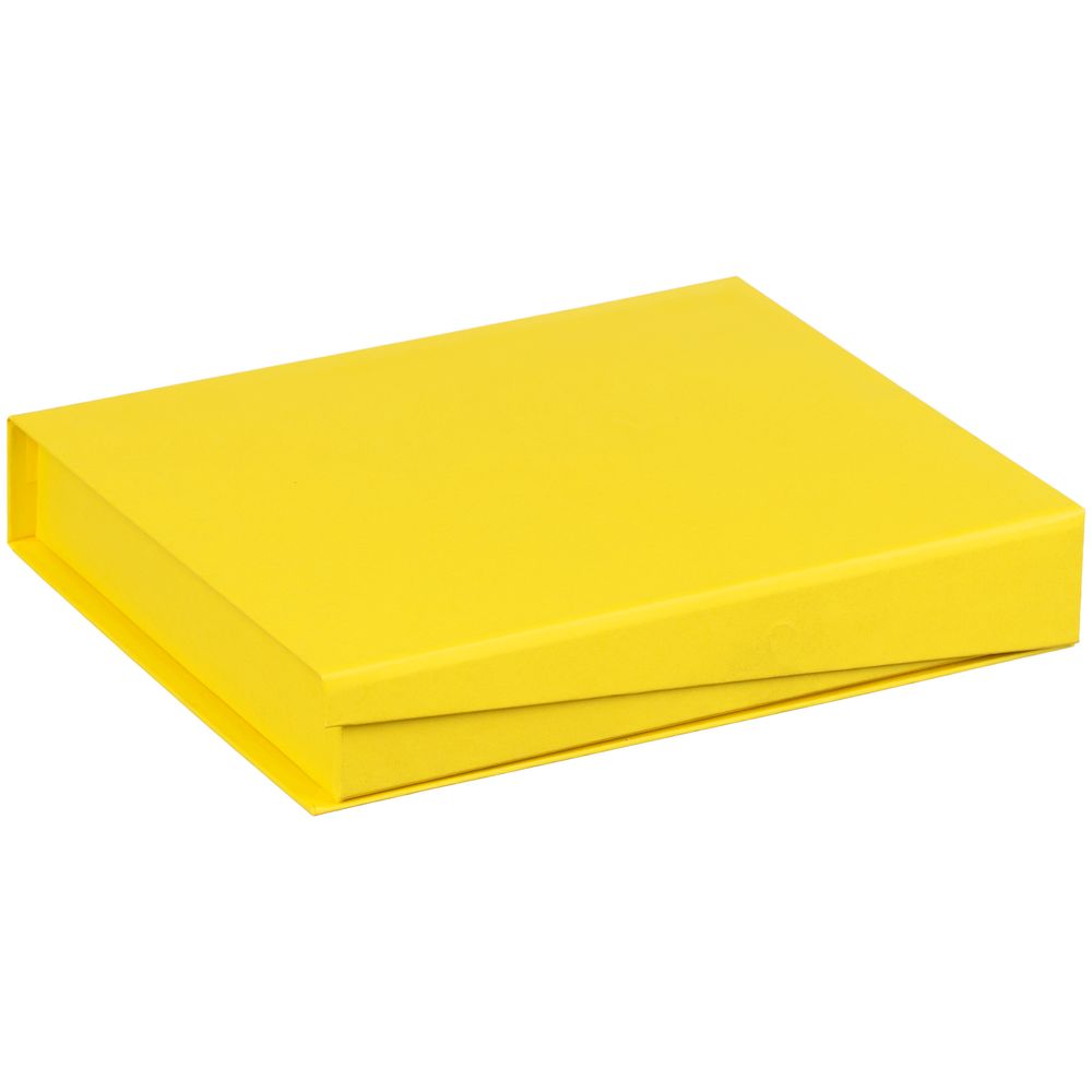 Коробка Duo под ежедневник и ручку, желтая-1