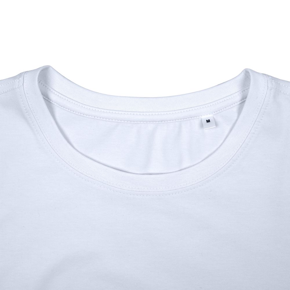 Футболка женская T-bolka Stretch Lady, белая (холодный оттенок)-1