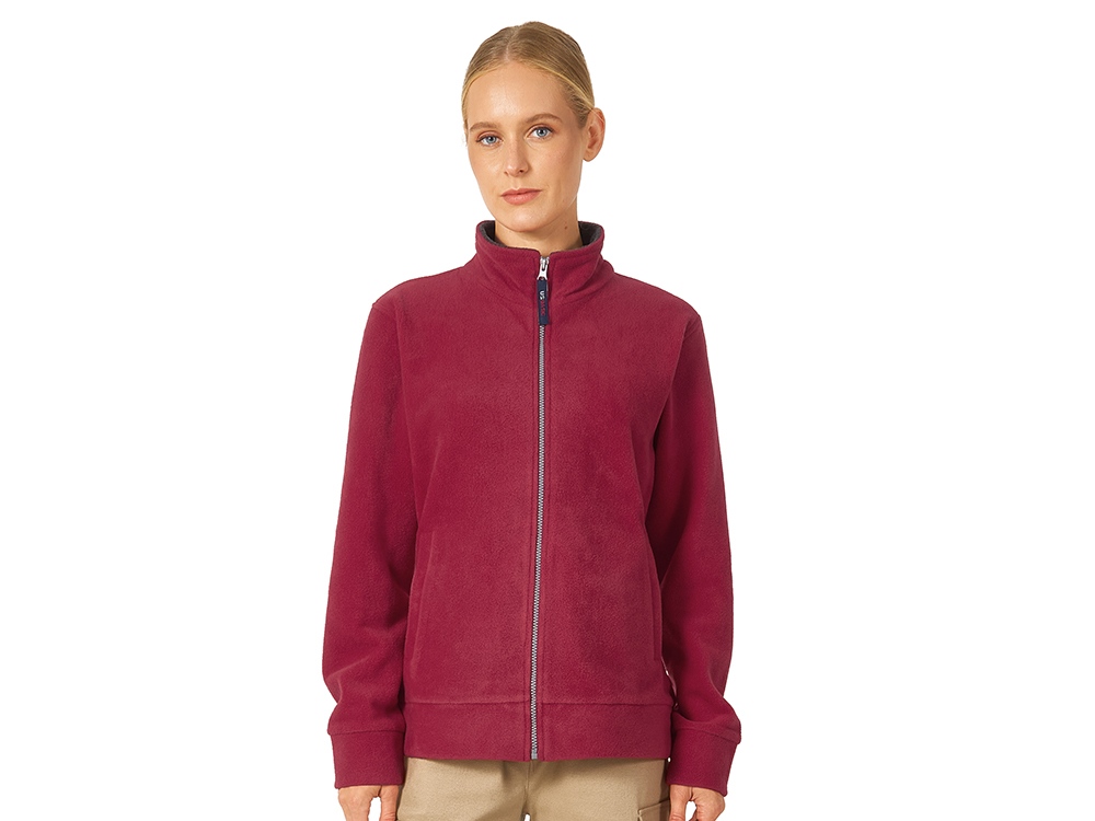Куртка флисовая Nashville женская, красный/пепельно-серый-0