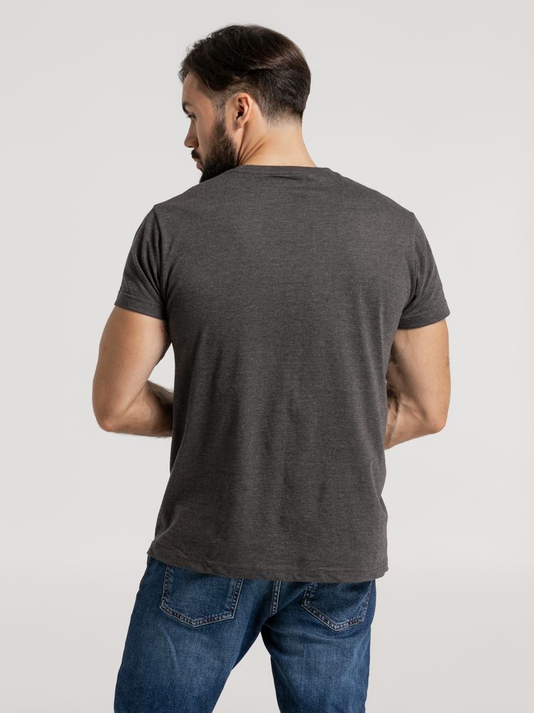 Футболка унисекс Firm Wear, черный меланж-6