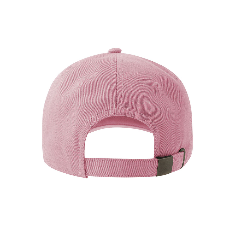 Бейсболка DAD HAT-S, 6 клиньев, металлическая застежка, розовый-8