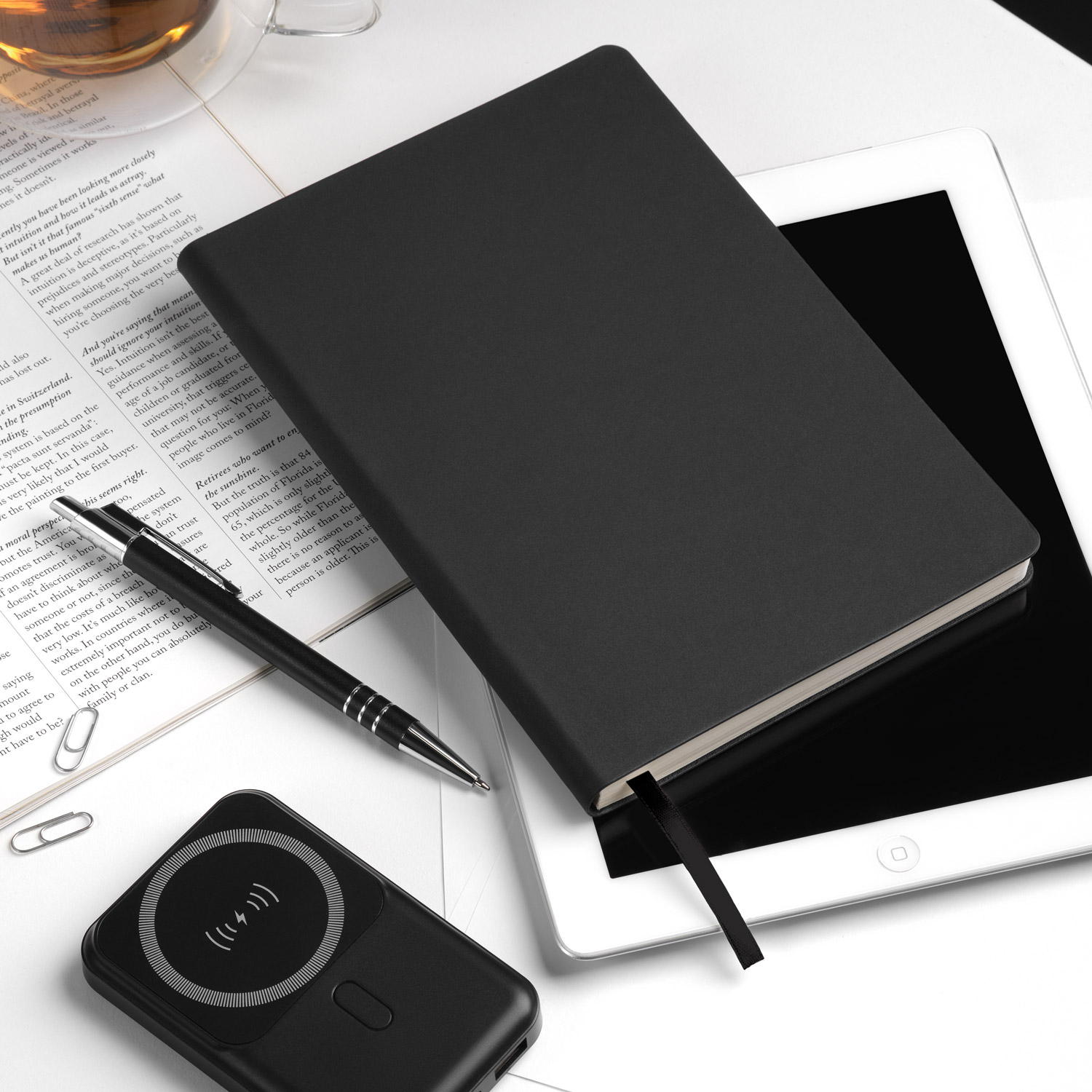 Ежедневник Star недатированный, черный (без упаковки, без стикера)-9