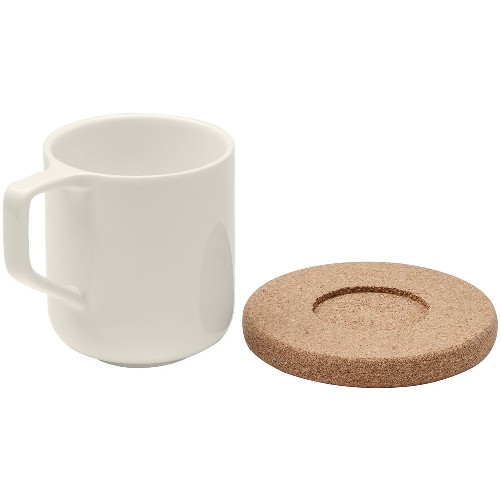 Чайная пара Riposo, белая-3