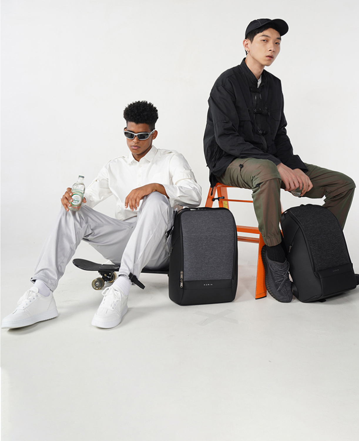 Рюкзак KORIN FlexPack Pro 47х34х18 см, темно-серый-10