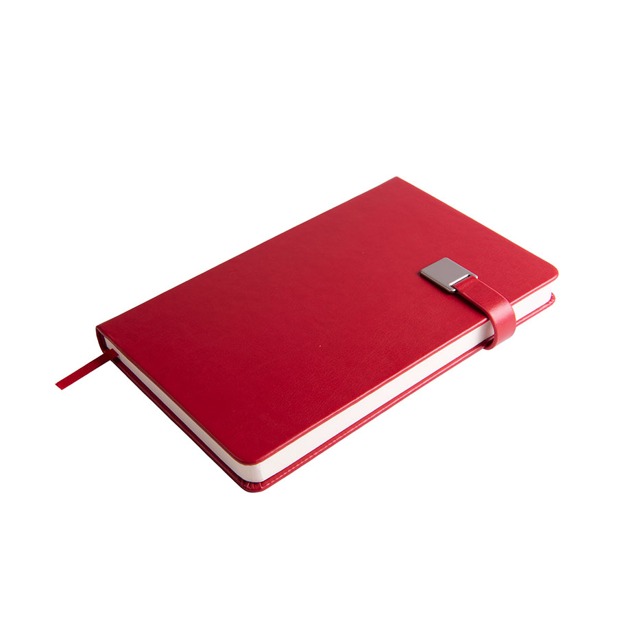 Ежедневник недатированный Spirit , формат А5, в линейку, красный-0