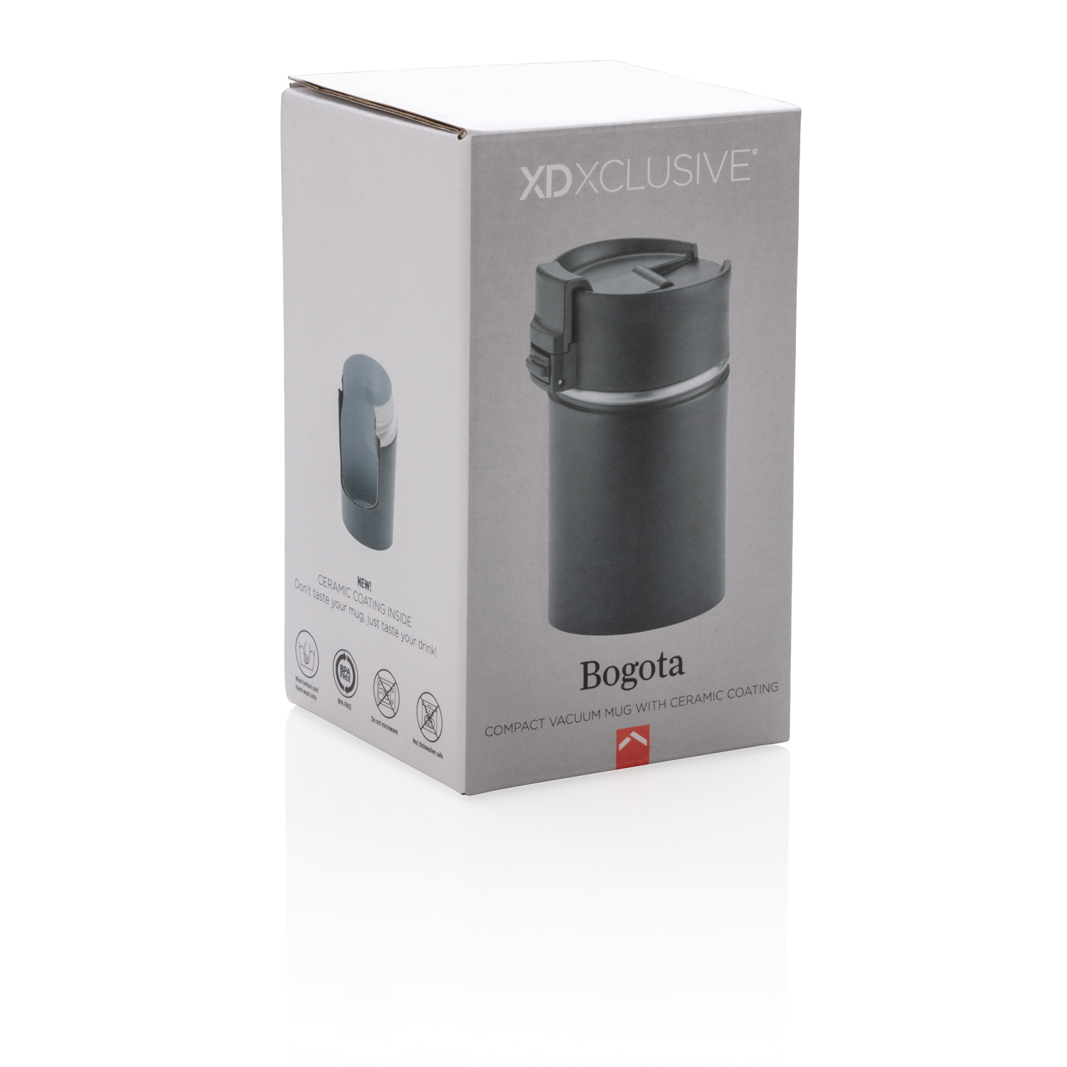 Компактная вакуумная кружка Bogota с керамическим покрытием-9