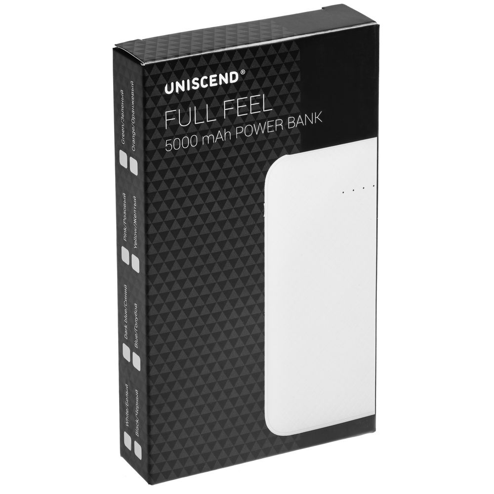 Внешний аккумулятор Uniscend Full Feel 5000 мАч, черный-4