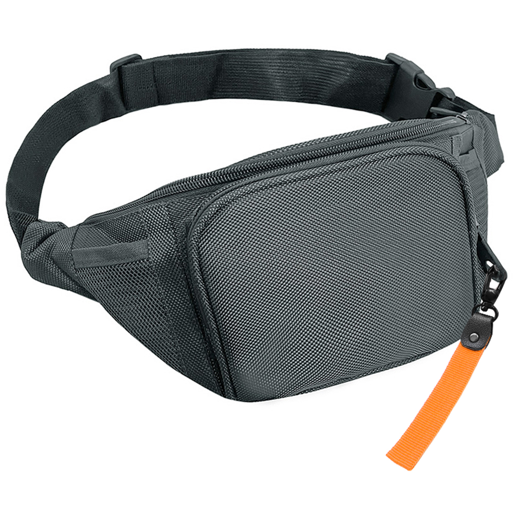 Поясная сумка SPLIT TO GO, Серый/Оранжевый-0