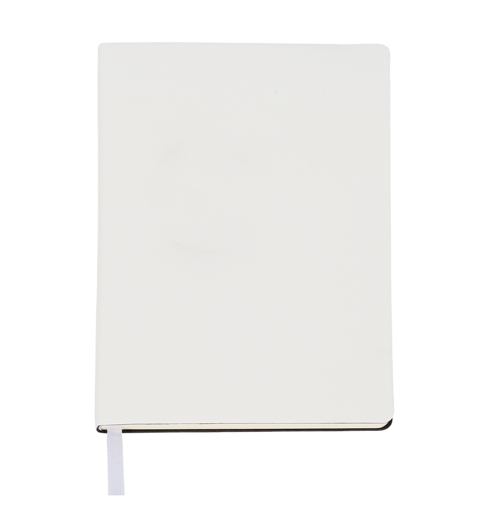 Ежедневник A5 недатированный Simflex в мягком переплёте, Белый-2