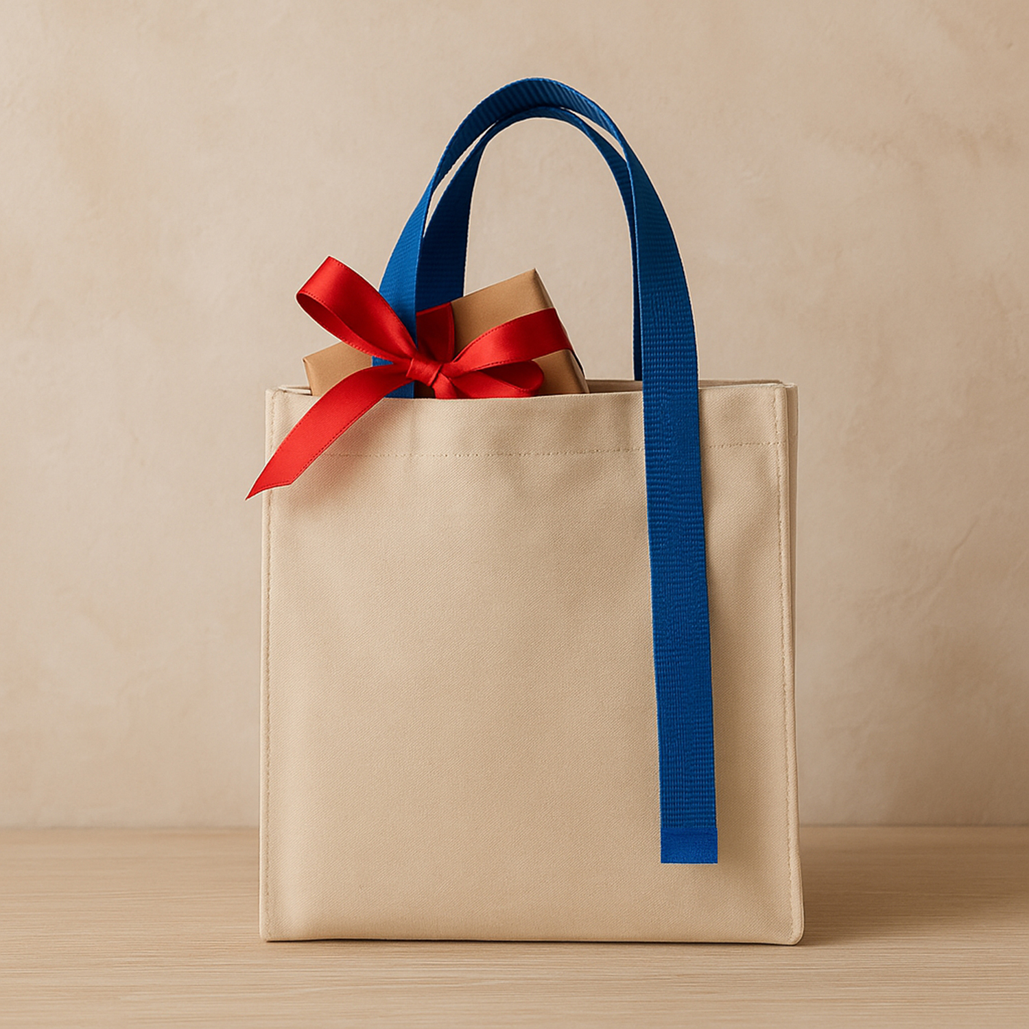 Шоппер Superbag Pack (S) (неокрашенный с синим)-4