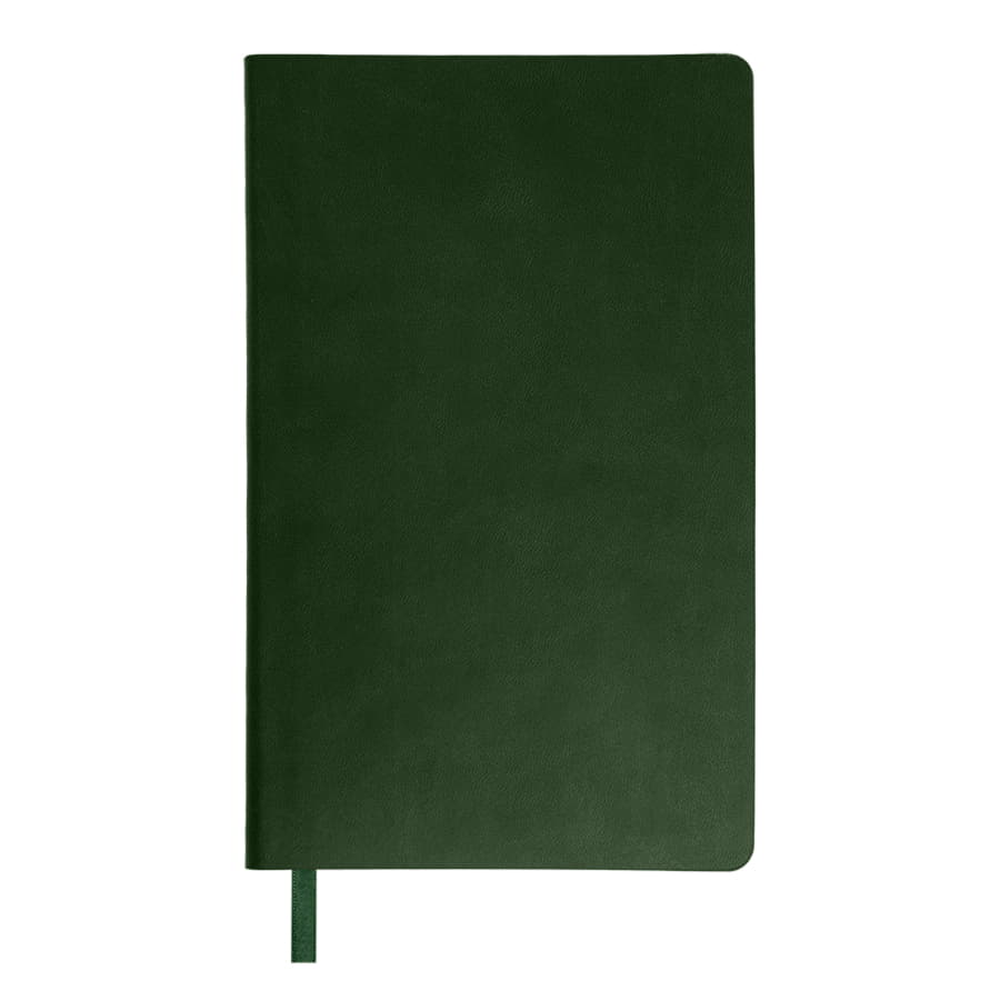 Ежедневник недатированный "FunkyPlan", 130*210 мм, зеленый, красный форзац, в линейку, зеленый, красный-1