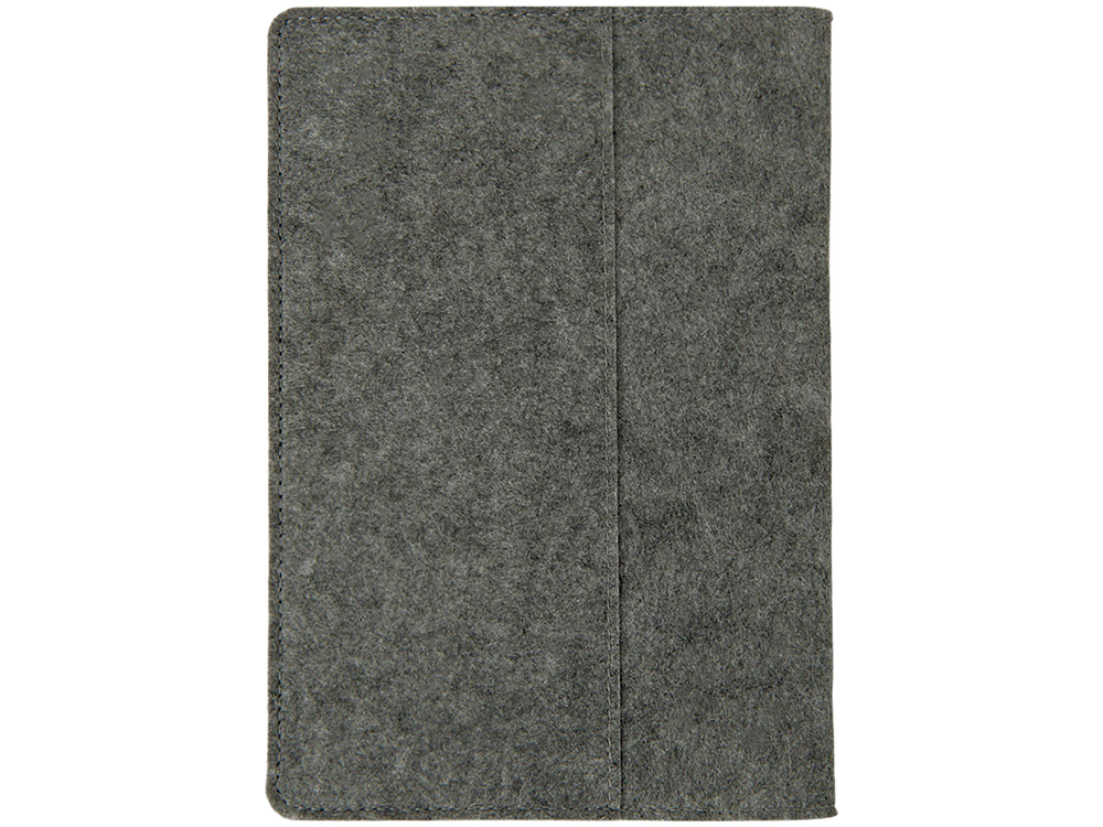 Двустороннее портфолио из рпет-фетра и искусственной кожи Felt, серый-6