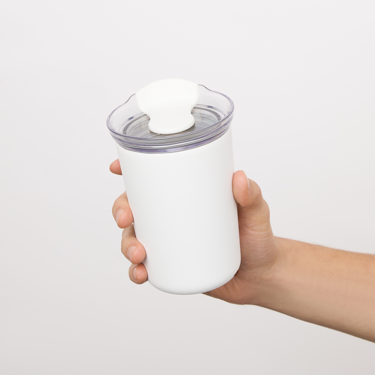 Термокружка вакуумная Strada, белая-10