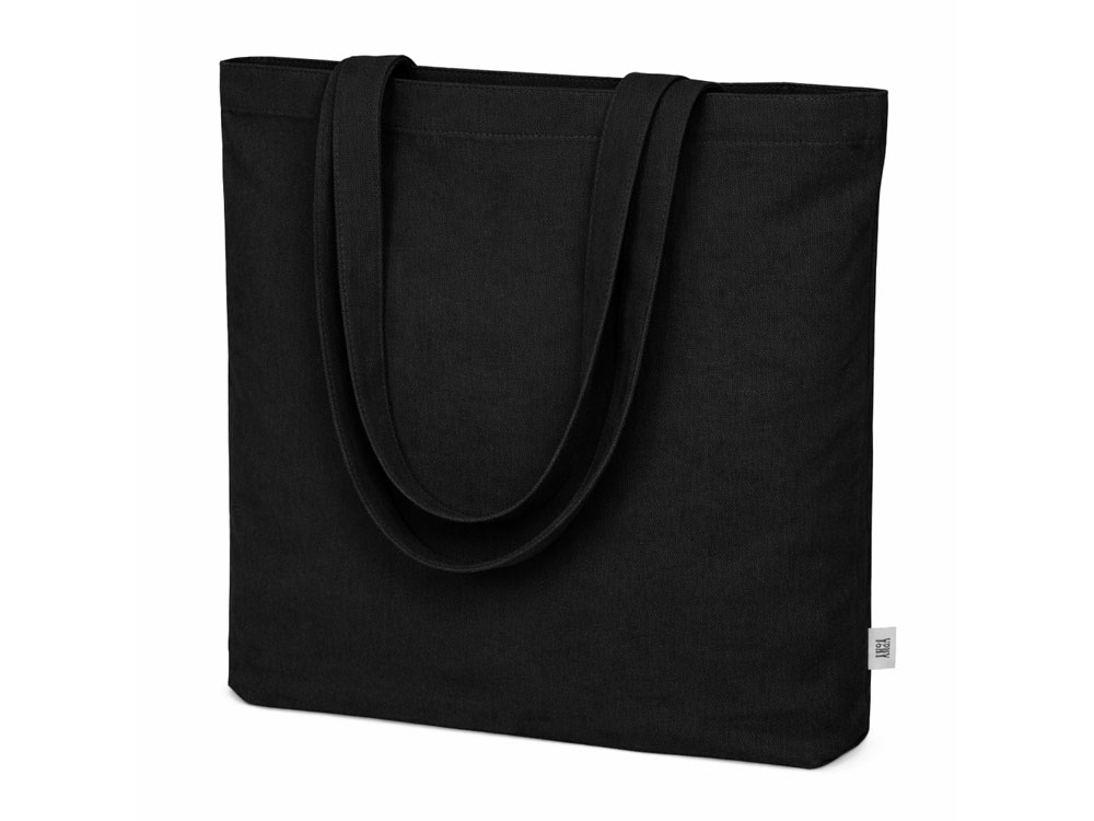 Сумка Твил из хлопка, 210 г/м2, черный-0