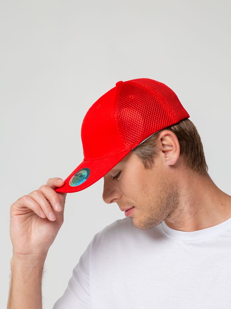 Бейсболка Ronas Hill, красная-5
