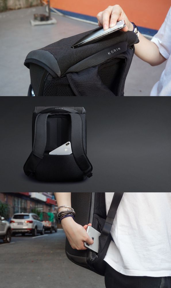 Рюкзак ClickPack X, черный-6