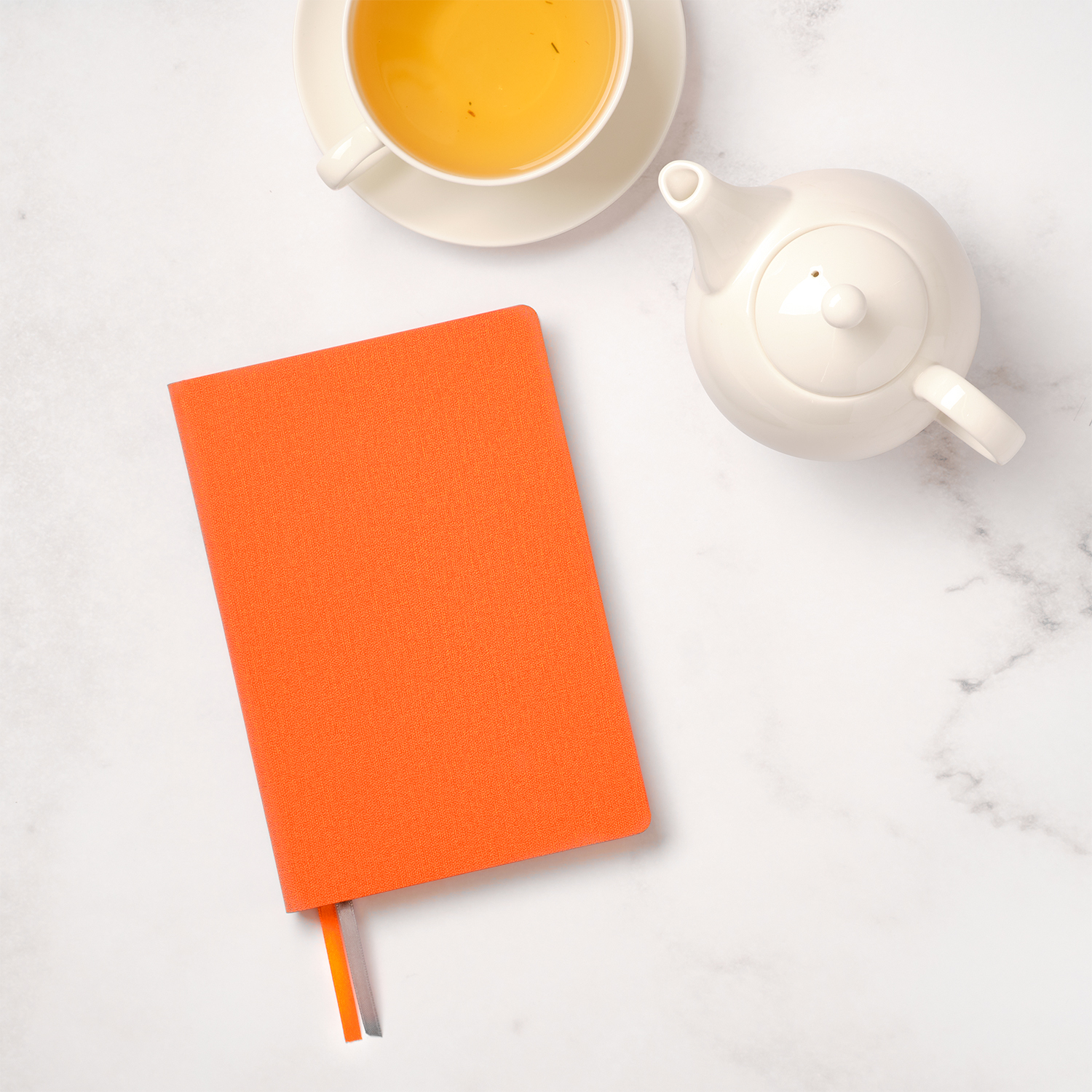 Ежедневник Твид (Tweed) недатированный, оранжевый-12