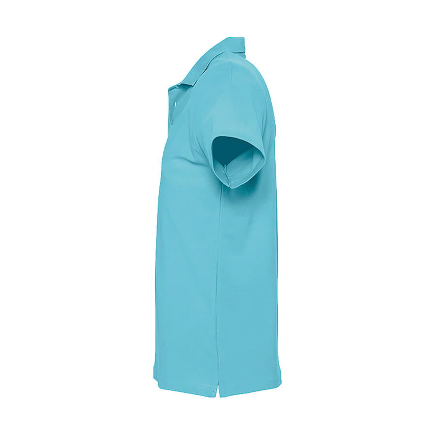Рубашка поло мужская SPRING II 210, бирюзовый-5