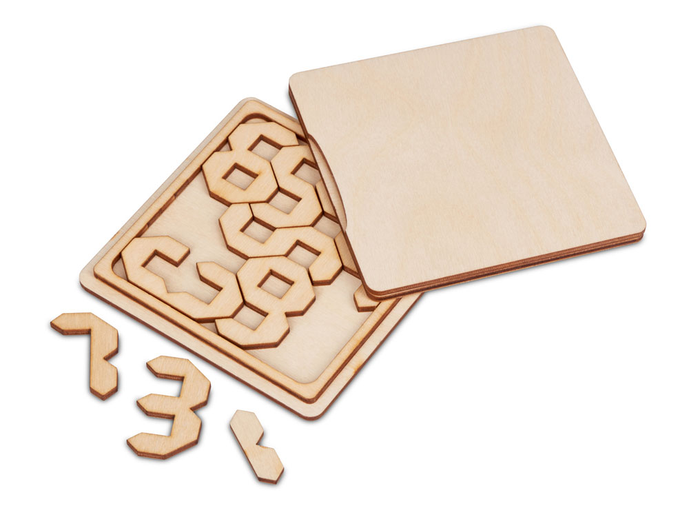 Деревянная головоломка Цифры-0