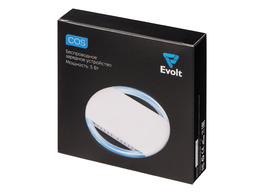 Беспроводное зарядное устройство Cos, 5 Вт, белый-6