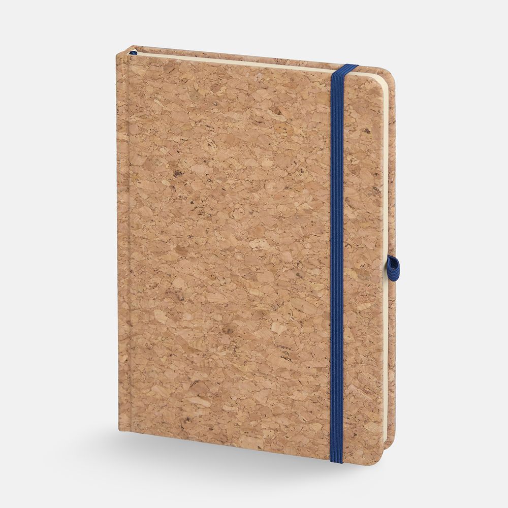Блокнот Corkfolio, синий-0
