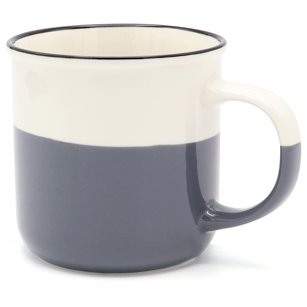 Кружка Wooster, бело-серая-1