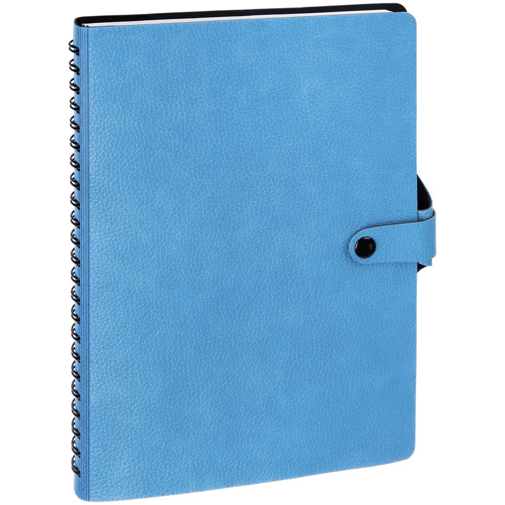 Ежедневник Strep Front на заказ, недатированный, голубой-1