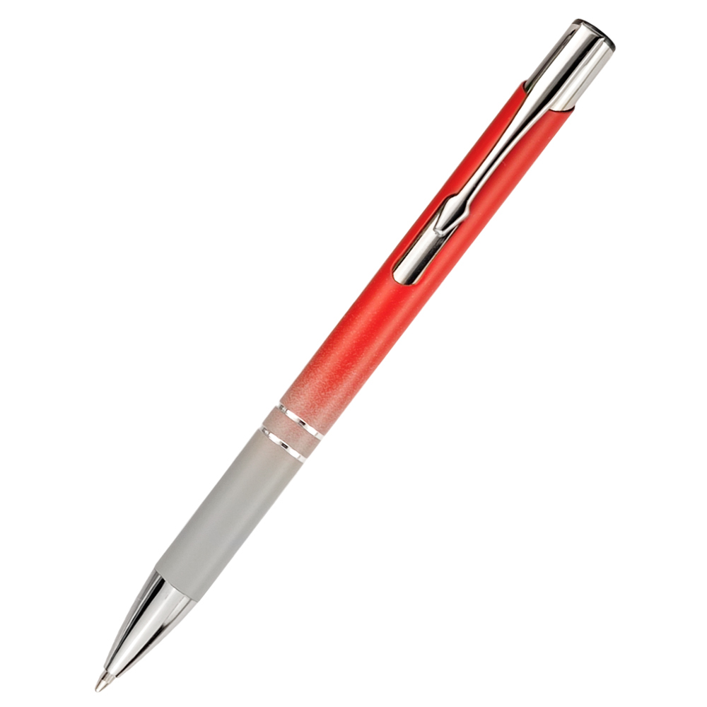 Ручка металлическая Britney градиент, Красный-0