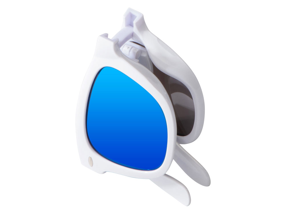 Складные очки с зеркальными линзами Ibiza, белый-4