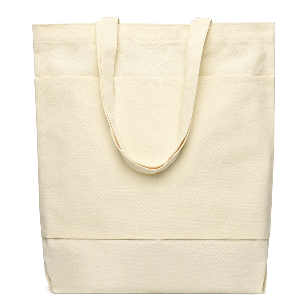 Сумка для покупок JETTA с карманами 325 г/м², Натуральный-2