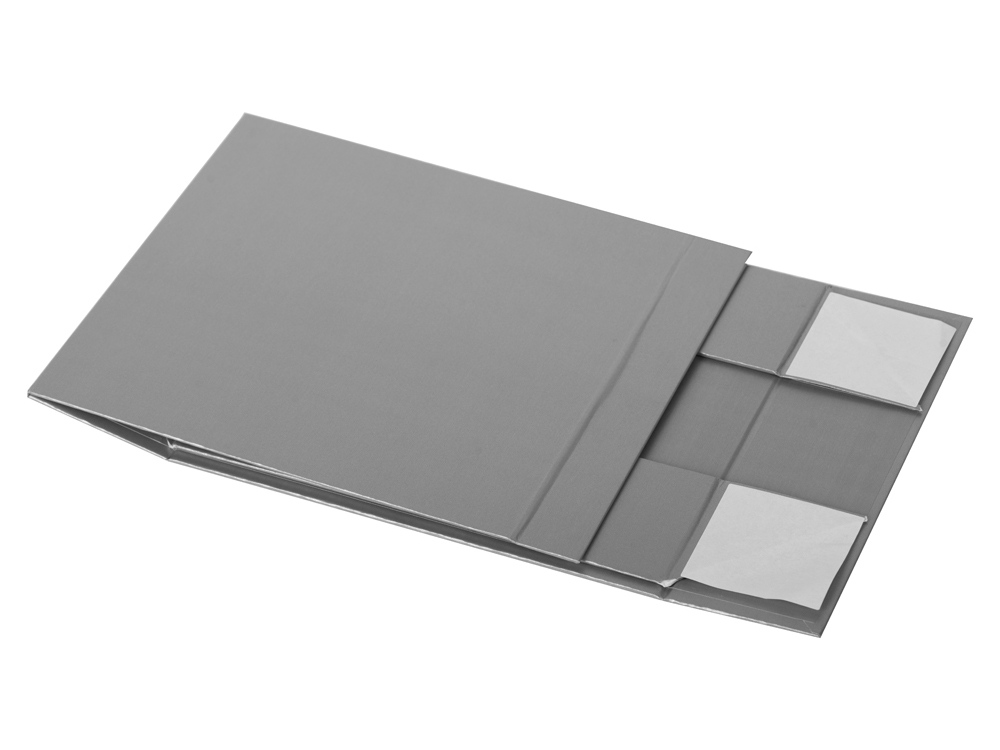 Коробка разборная на магнитах S, серебристый-2