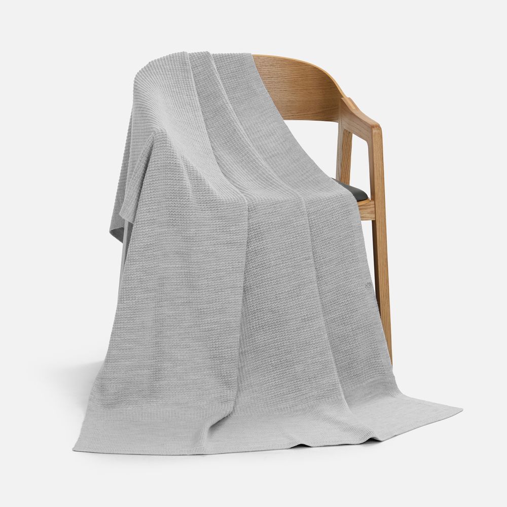 Плед Voyage в кофре, светло-серый-0