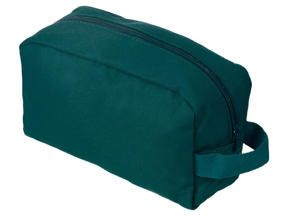 Косметичка из переработанной ткани Lia, цвет морской волны-1