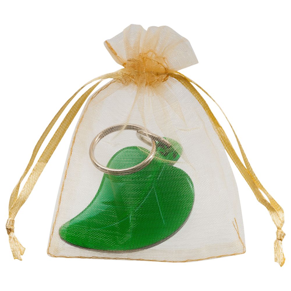 Мешочек подарочный Gauze, золотистый-2