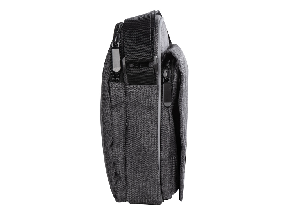 Сумка Camo со светоотражающим дизайном на плечо, серый-4