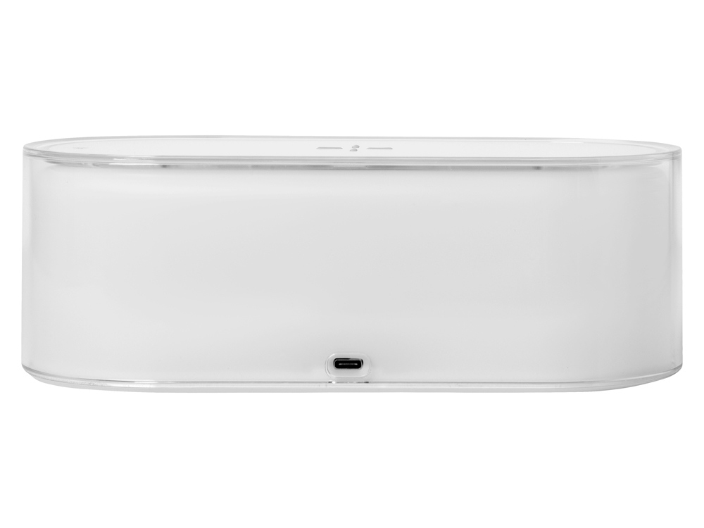 Ночник с беспроводной зарядкой и RGB подсветкой Miracle, 15 Вт, белый-1