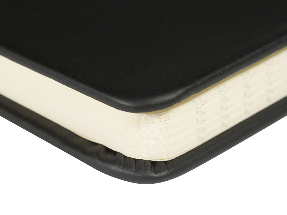 Ежедневник недатированный А5 Megapolis Velvet New, черный-1