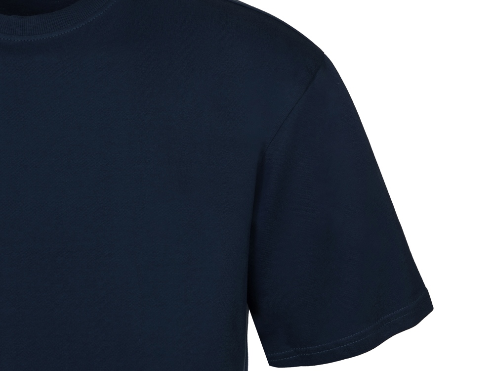 Футболка из френч терри Warsaw унисекс 220гр, темно-синий-10