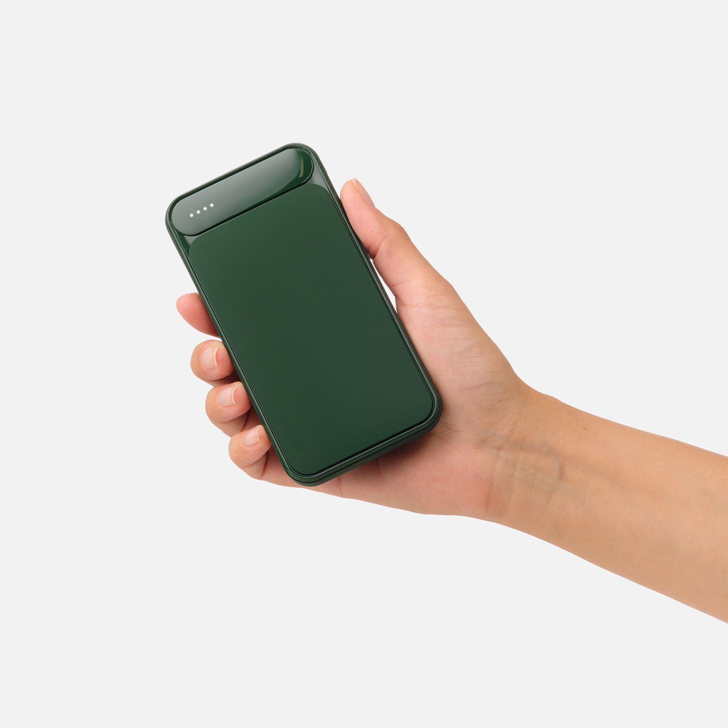 Внешний аккумулятор с подсветкой Старлайт Плюс PB (Starlight Plus PB) 10000 mAh, зеленый-1