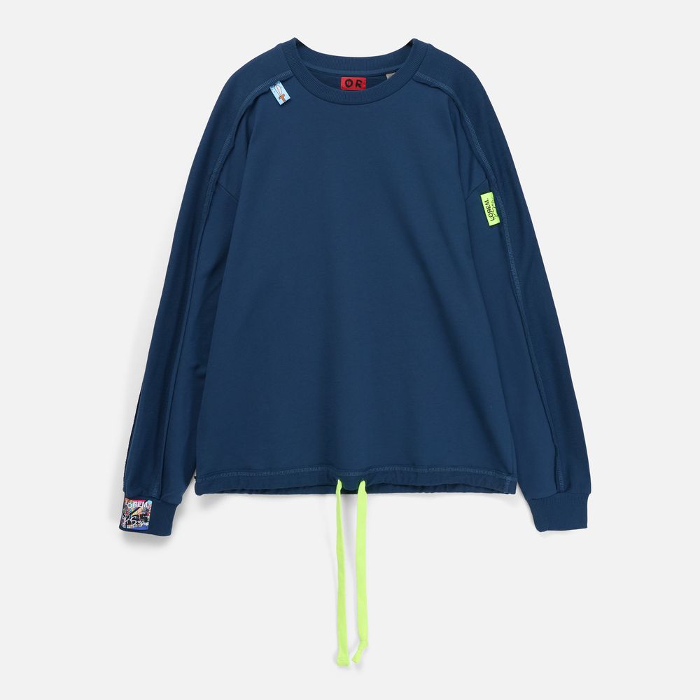 Плоский шнур Cord L, желтый неон, 110 см-2