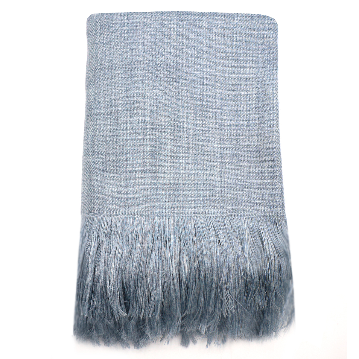 Плед полушерстяной COMFORT, Светло-серый-1