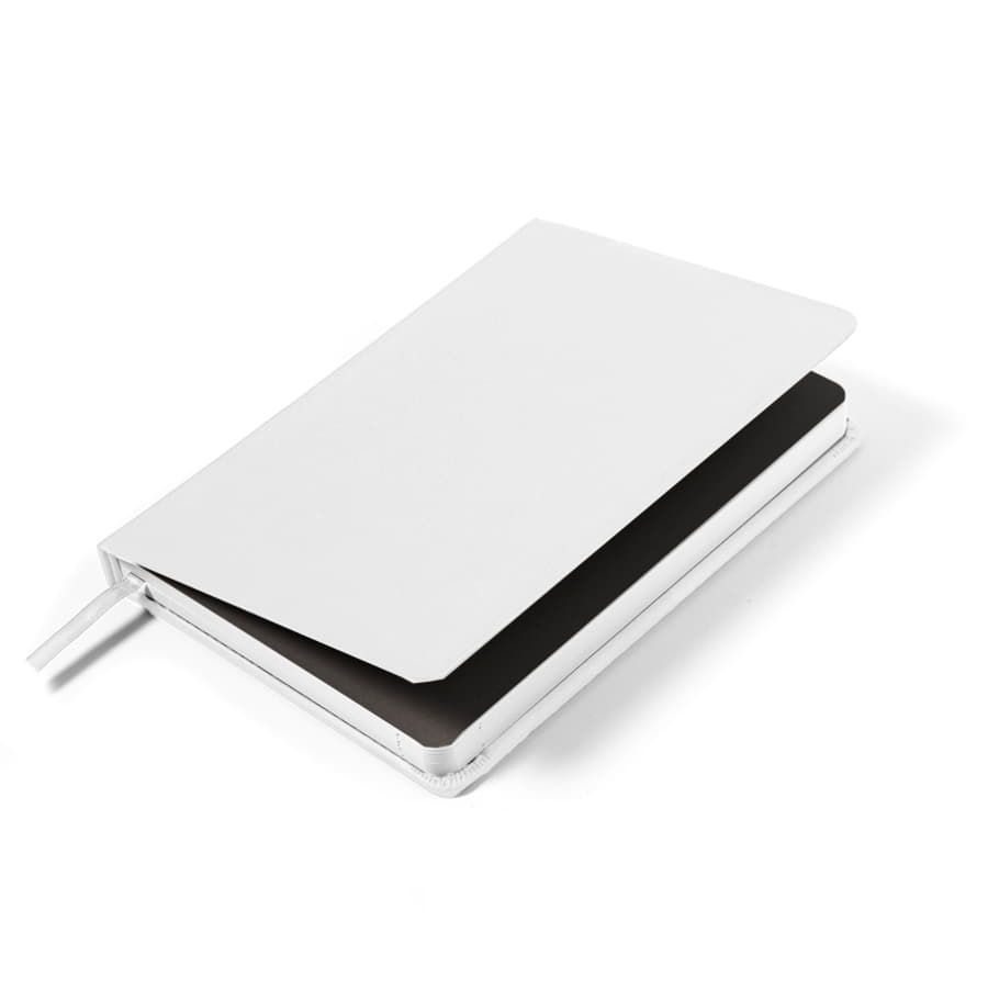 Ежедневник недатированный Duncan, формат А5,  в линейку, белый-4