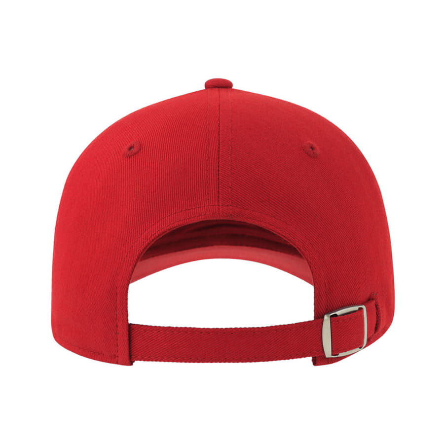 Бейсболка LIBERTY SANDWICH-S 270, 6 клиньев, металлическая застежка, красный, белый-6