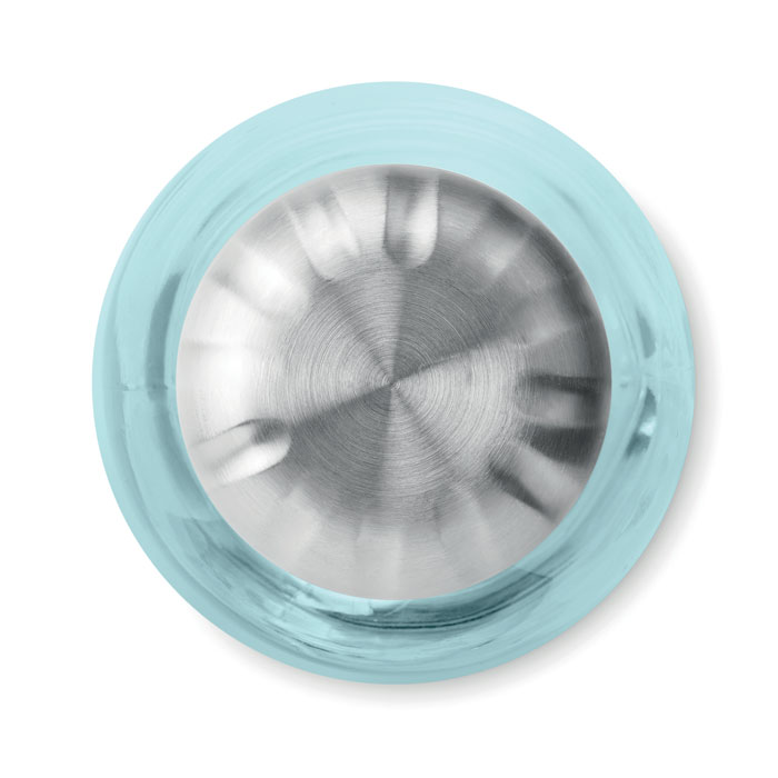 Бутылка для питья 650 мл, прозрачно-голубой-3