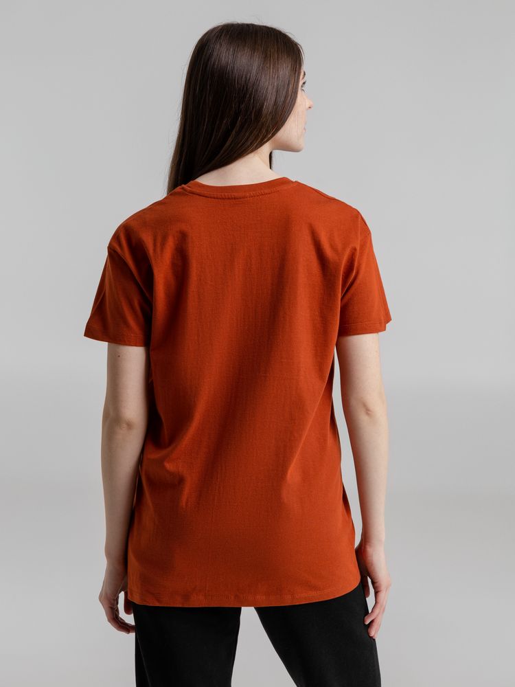 Футболка Imperial 190, коричневая (терракотовая)-6